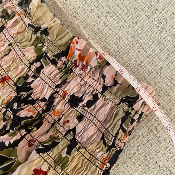 The Great. Canary Midi Skirt Vintage Rose - Picture 11 of 13